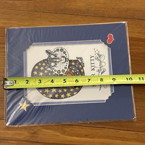 Star Kitty Print Jamie Hayes New Orleans Cat Art Signed 2004 - Picture 7 of 10